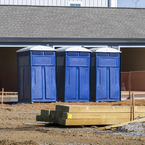 Heavy-duty construction site porta potty in Apache Junction, Arizona