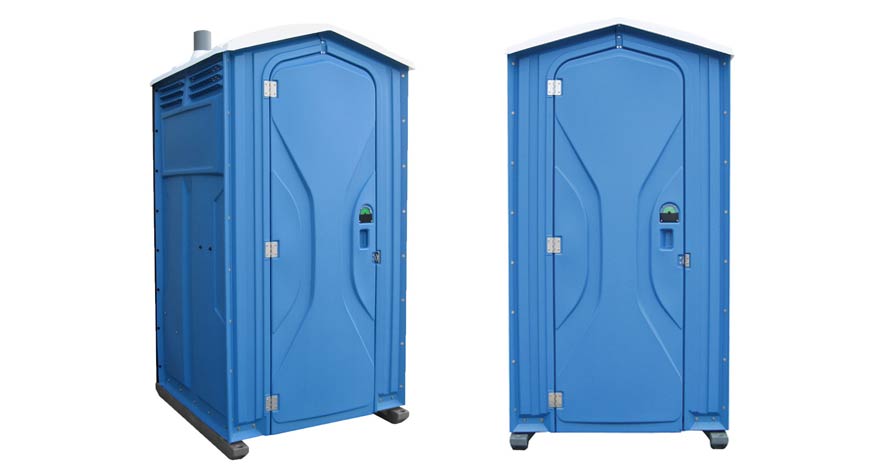 Long-term porta potty units on site in Apache Junction, Arizona